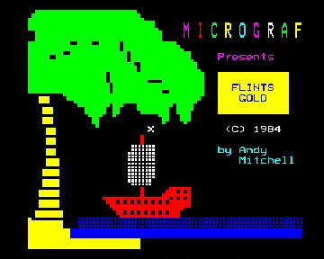 Flint's Gold (1984)(Micrograf)[h TSTH] screen shot title